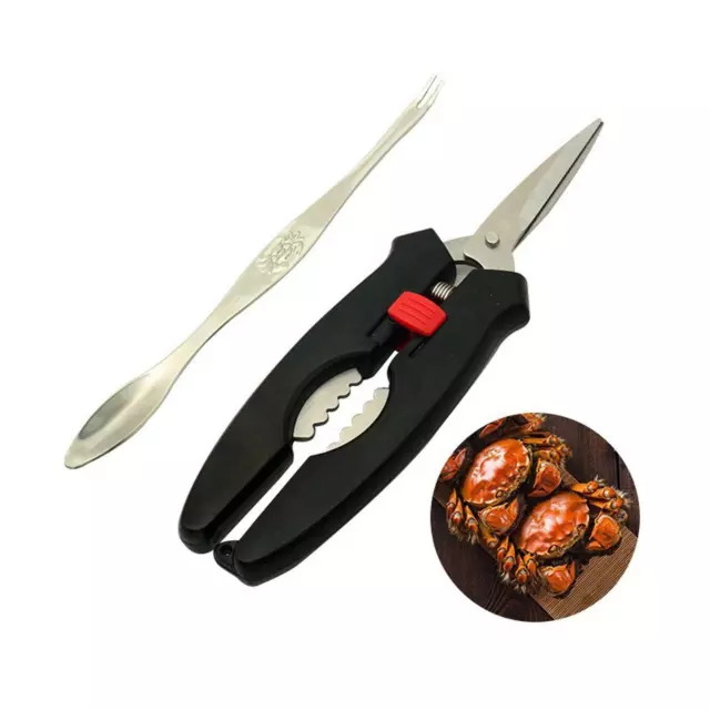 Set di strumenti per frutti di mare Forchetta a forbice resistente per