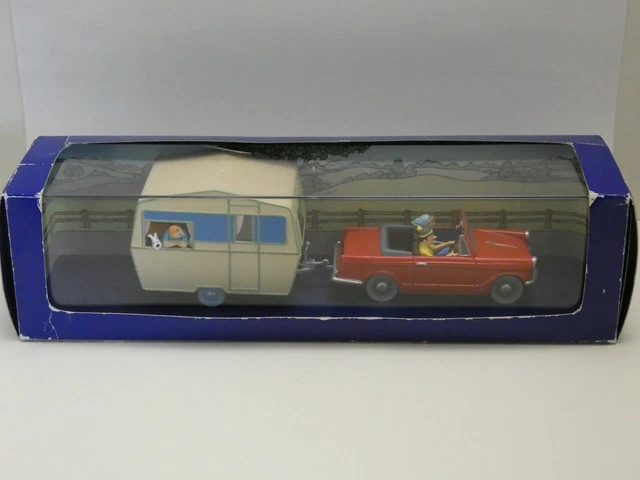Les Voitures De Tintin  Echelle 1:24  - Hachette - N°52 La Cabriolet Des Touristes  L Ile Noire  P Image 503330 Grande