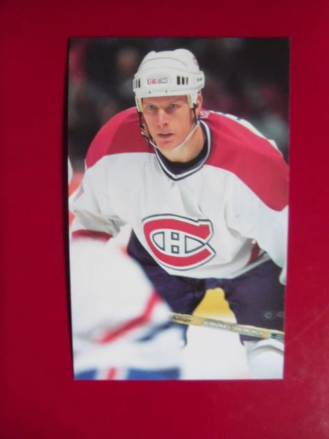 2000-01-Montreal Canadiens-##37-Patrick Poulin Postcard.
