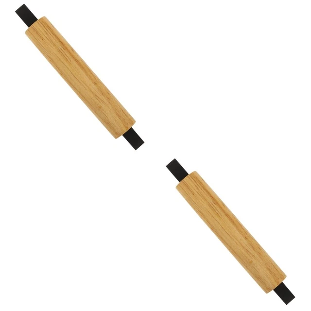 2x metal minimalista, cómoda de madera mango de cajón mango de armario