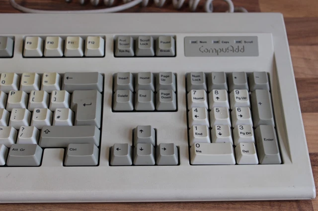 VINTAGE COMPUADD KEYBOARD £69.99 - PicClick UK