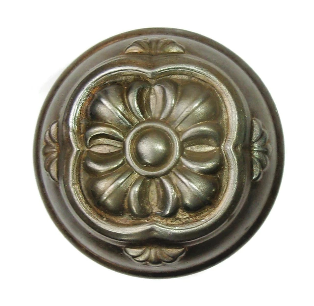 One Single Antique Vintage Eastlake Victorian Ornate Door Knob Reclaimed Salvage