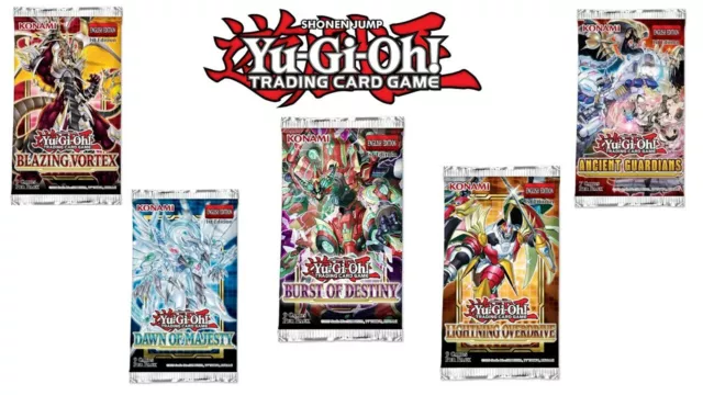 YU-GI-OH! TCG 1st Edition Sealed Booster Packs From Booster Box - Pick from list