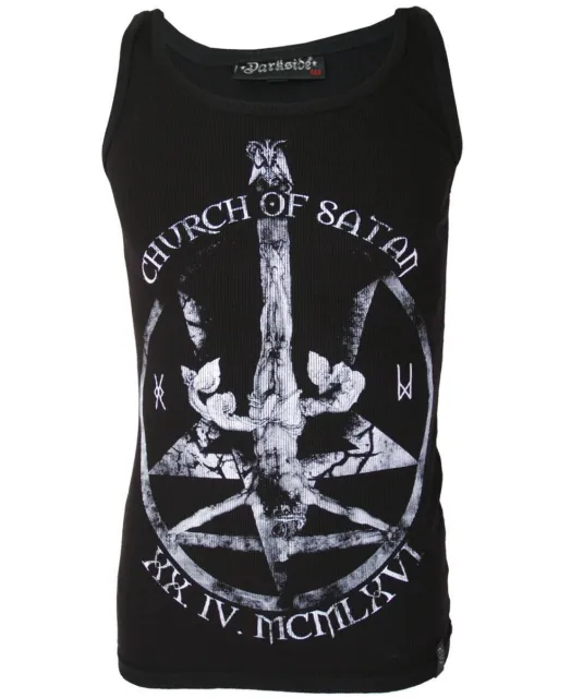 Antichrist - Black Unisex Vest, Church Of Satan, Gothic Demonic Unholy, Darkside