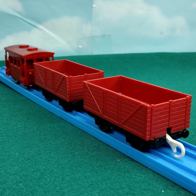 TRACKMASTER THOMAS & Friends Red Train Cars Lot of 3 £11.88 PicClick UK