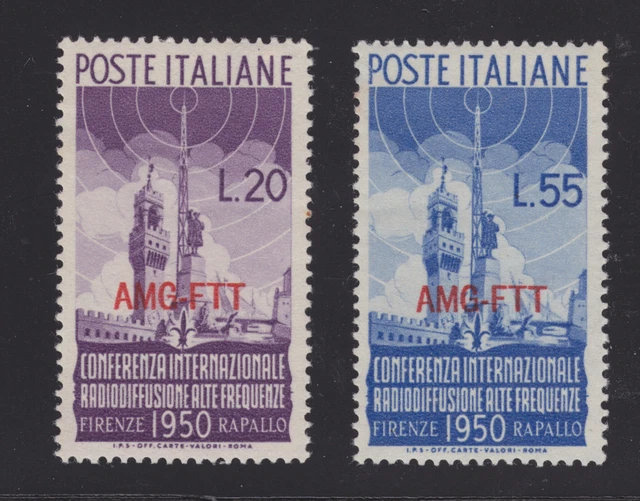 Trieste Sc 77-78 MLH. 1950 Shortwave Radio Tower w/ AMG-FTT ovpt