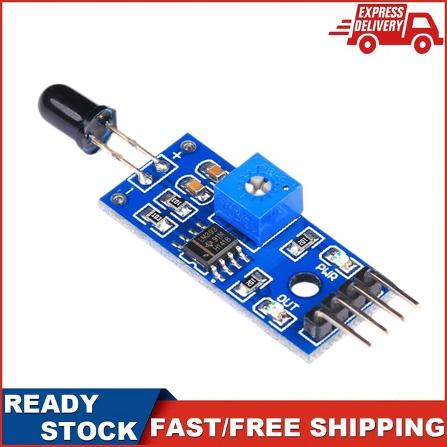 4 PIN FIRE Source Detection Module 3.3V-5V Accessories for Arduino DIY ...