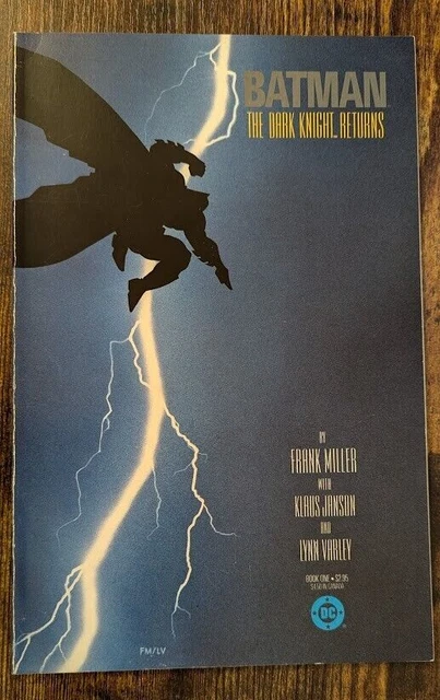 BATMAN THE DARK Knight Returns Book One DC Comics 1st Printing #1 ...
