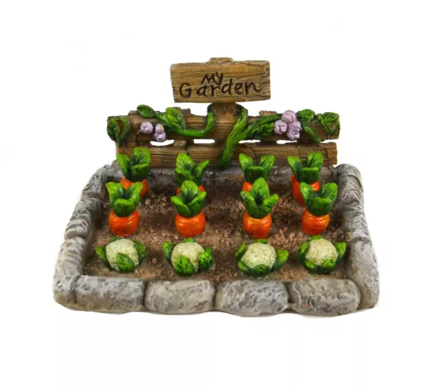 Miniature Dollhouse Fairy Garden Vegetable Garden - Buy 3 Save $5