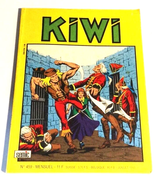 Petit format   KIWI , mensuel N° 459,   Bon état.