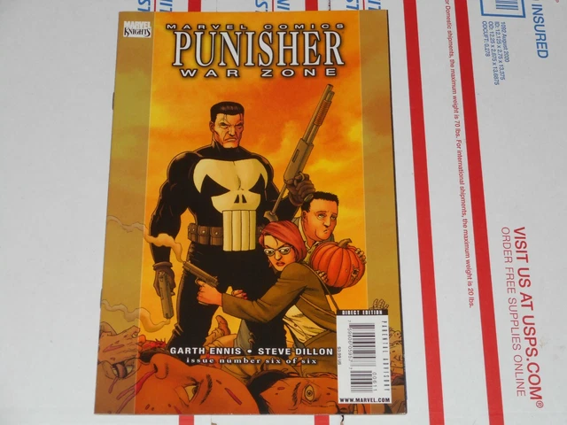 Punisher: War Zone #6 -  MARVEL KNIGHTS - 2009  Garth Ennis