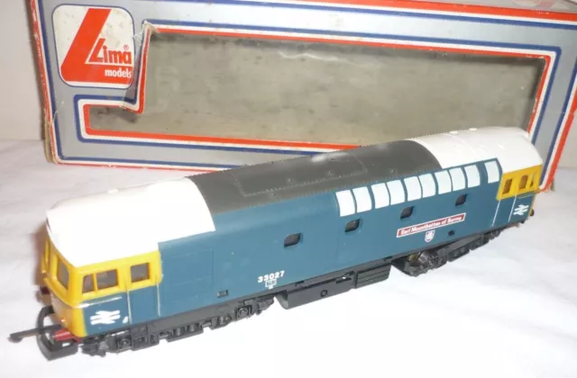 LIMA OO GAUGE BR CLASS 33 DIESEL Bo-Bo LOCO 33027 EARL MOUNTBATTEN OF BURMA BOXd