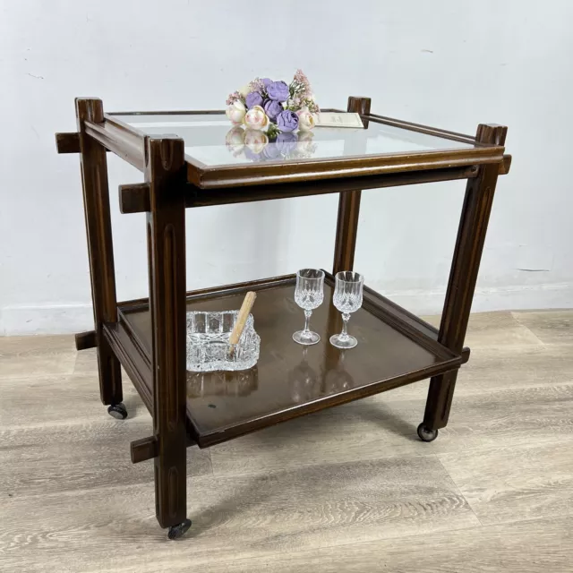 Carrello portavivande SASSARI Legno scuro | Leroy Merlin