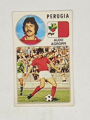 CALCIATORI 1976-77 ALDO AGROPPI PANINI N° 224 NEW CON VELINA J1608 