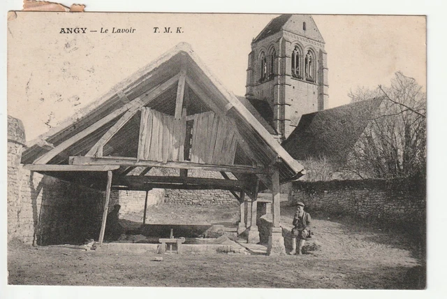 ANGY - Oise - CPA 60 - le Lavoir