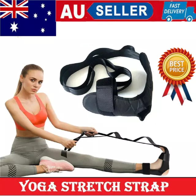 YOGA FLEXIBILITY STRETCH Band Leg Fascia Stretcher Strap Ballet Training  Belt AU $10.29 - PicClick AU