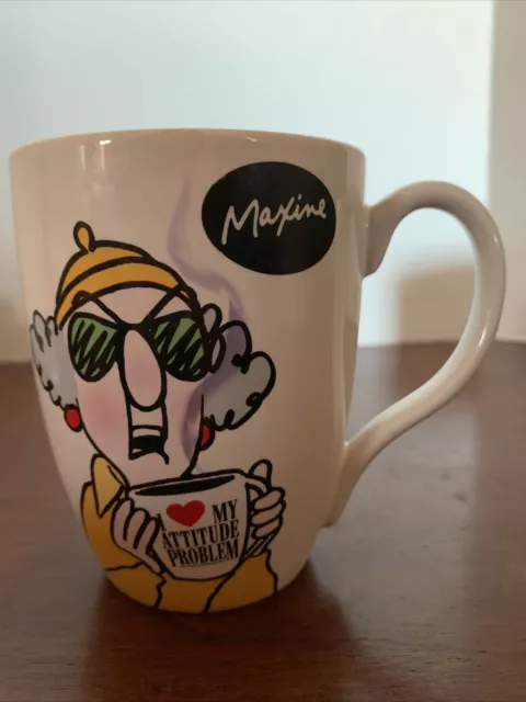 Maxine Coffee Mug Cup Hallmark “l Love My Attitude Problem”