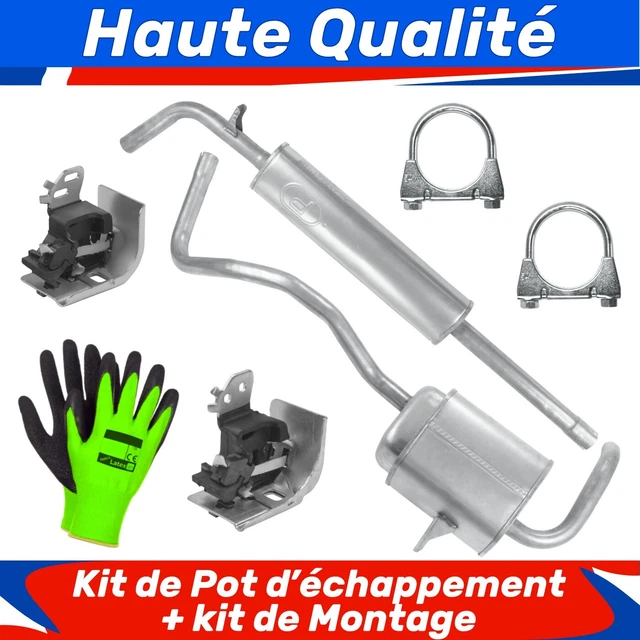 Kit échappement COMPLET Pour Renault Mégane 3 1.5/1.6/1.9 DCi (2008-2015) - Neuf Polmostrow, 2 Ans Garantie