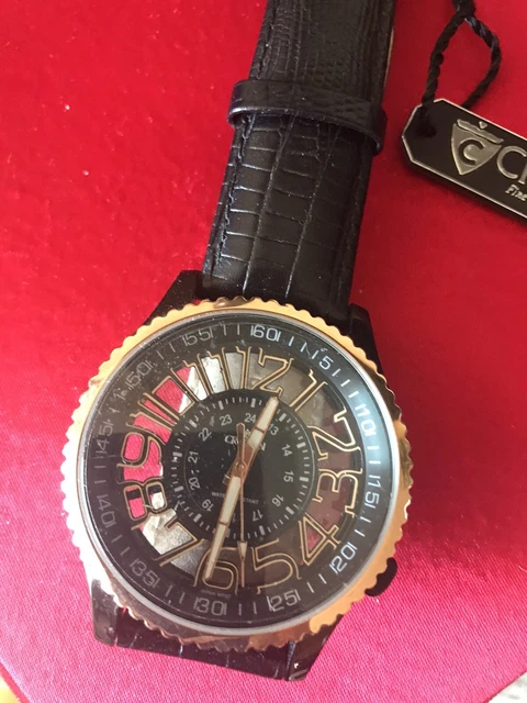 NWT CROTON WATCHES CN 307 327 BSRG JAPAN Quartz Stainless Steel
