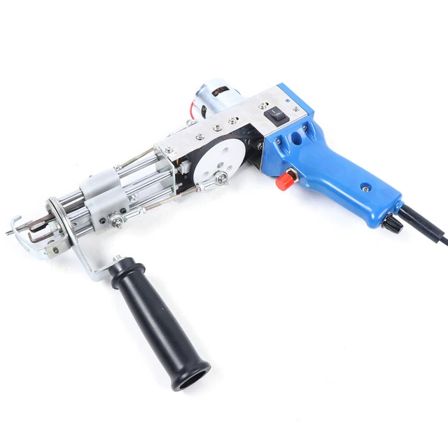 Alfombra eléctrica pistola de mechones de alta velocidad tejer escamas herramienta 1000rpm 21MM