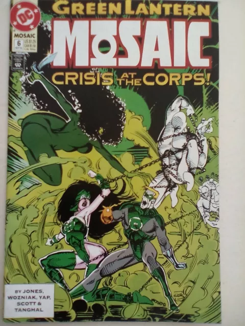 GREEN LANTERN : Mosaic #6 - DC Comics - VINTAGE - 1992 - NEAR MINT