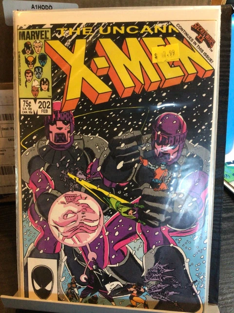 10 Comic Lot Uncanny X-Men Marvel #202 203 204 205 206 207 208 209 210 211