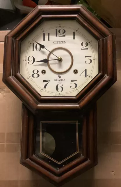 Stunning Vintage Citizen Wall Pendulum Clock