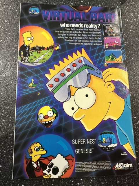 Bartman Comic # 3 Simpsons US With Radioactive Man Trading Card 1994 Bongo 2