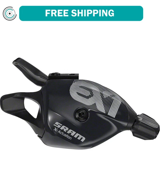 SRAM EX1 Trigger 8 Speed Rear Trigger Shifter with Discrete Clamp, Black