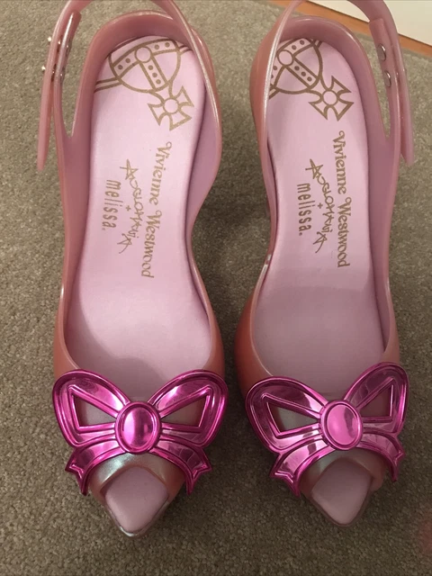 GORGEOUS RARE VIVIENNE westwood Melissa Jelly Barbie Heels 1 000.00 PicClick AU