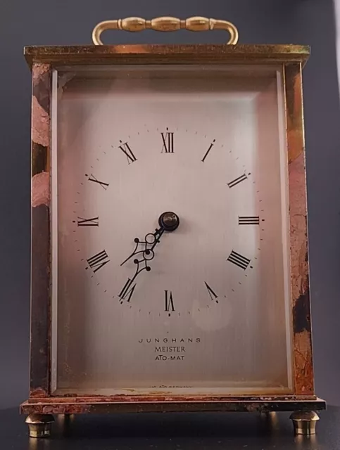 JUNGHANS MEISTER ATO MAT Carriage Clock Original Movement Some