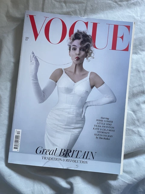 VOGUE UK MAGAZINE JODIE COMER December 2023 British Fashion Kate
