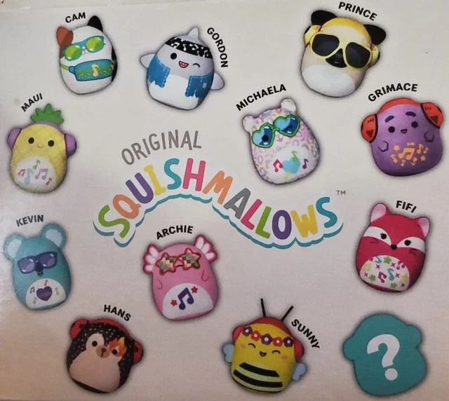 2023 MCDONALD'S SQUISHMALLOWS Happy Meal Toys Squishmallow Plush NEW