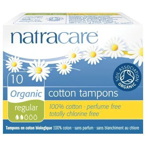 Tampons REGULAR, 10 CT By Natracare