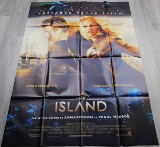 The Island Affiche ORIGINALE 120x160cm Poster 47"63 2005 McGregor Johansson 2