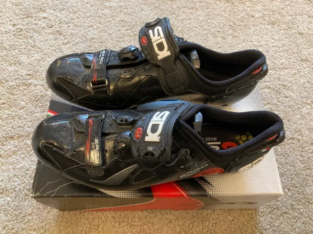 Sidi Ergo 4 Carbon Road Cycling Shoes Size 47