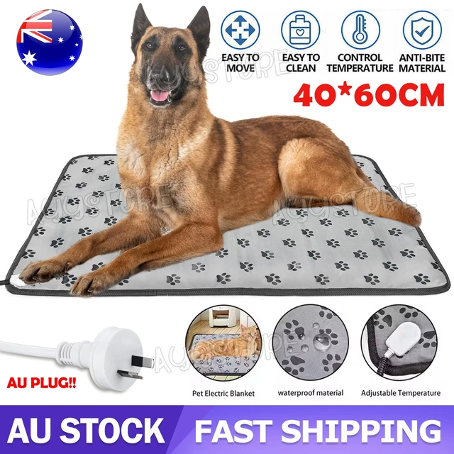 Waterproof Pet Heating Pad - Electric Warm Mat For Dogs & Cats With Chew Resistant Cord