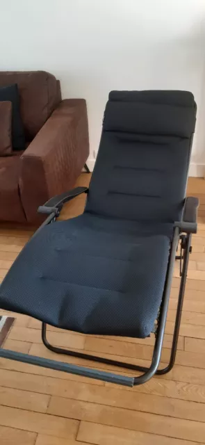 Fauteuil Lafuma Relax Pliable extérieur ou Intérieur Zéro Gravité, 