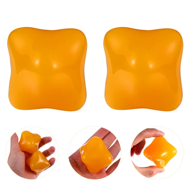 2 Pcs Handball Massage Finger Exercise Ball Baoding Balls Massage Ball Fitness