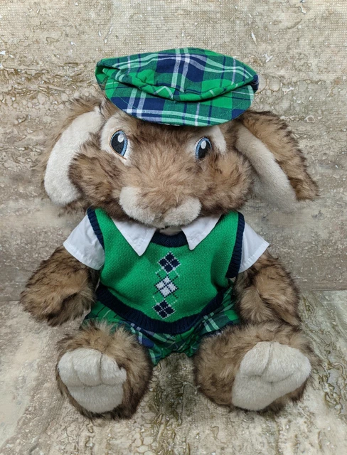 Hop the Movie Build A Bear EB Bunny Full BAB Plaid Golf Outfit Easter Cute Hop the Movie Build A Bear EB Bunny Full BAB Plaid Golf Outfit Easter Cute