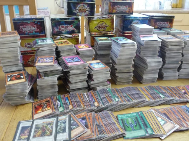 50-1000 Yugioh Cards  W/Holos  Ultra Secret Gift Set Deck Builder Bulk Mega Sale