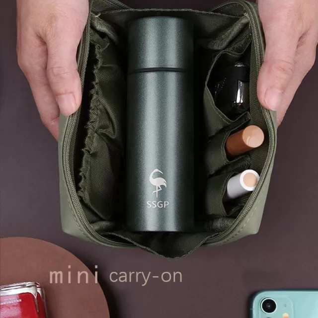 Thermos Water Bottle Mini Coffee Mug Vacuum Insulated for Hot Cold Drinks Office 3