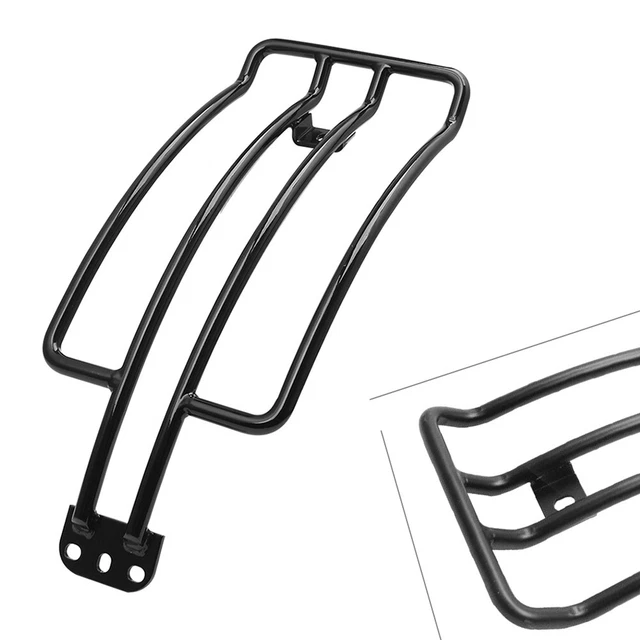 Portapacchi Posteriore Per Honda Rebel CMX 1100 2021-2025 - Supporto In Acciaio Verniciato Nero, Montaggio Semplice Senza Modifiche