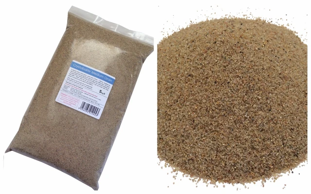 5kg Natural Colour Silica Sand - Medium Grain - Suitable for Aquariums