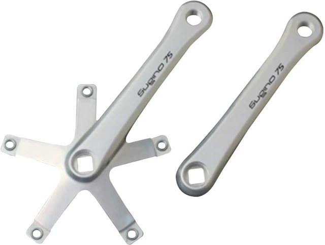 Pédalier Vintage Sugino PX & Prody Triple Plateau 50x45x36T – 165 Mm, Pour Vélo Route/BMX
