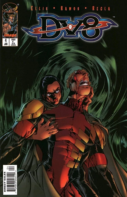 VTG Image Comics DV8 Comic Book Issue #4 High Grade (1997)