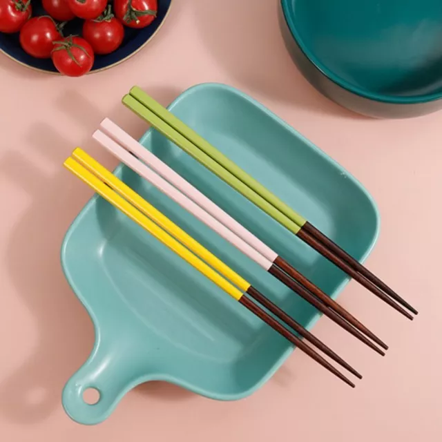 5Pair Macaron Color Sushi Chopsticks Red Sandalwood Sushi Sticks  Office