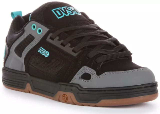 DVS Comanche Hi Impact Intersuola Skate Scarpe Sportive Nero Blu Uomo UK 6 - 12