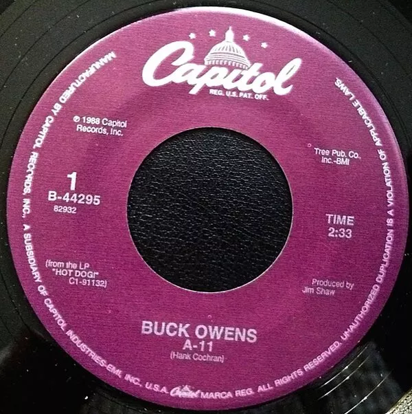 Buck Owens - A-11, 7"(Vinyl)