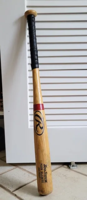 Rawlings Big Stick Mark McGwire Little League Wooden Baseball Bat 28" Long